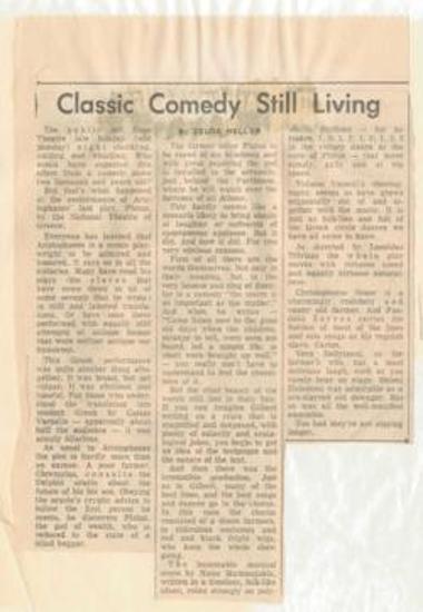 Classic comedy still living