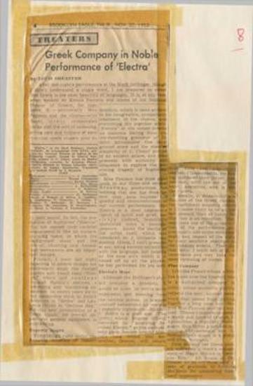 Greek company in noble perfromance of 