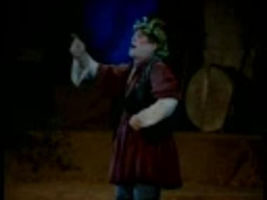 Part of video recording from the play 