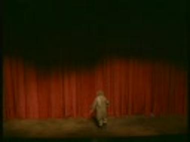 Part of video recording from the play 