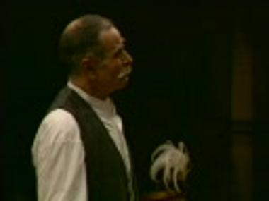 Part of video recording from the play 