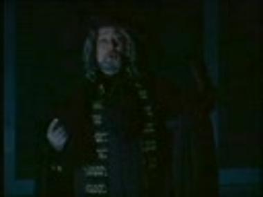 Τμήμα μαγνητοσκόπησης από την παράσταση 