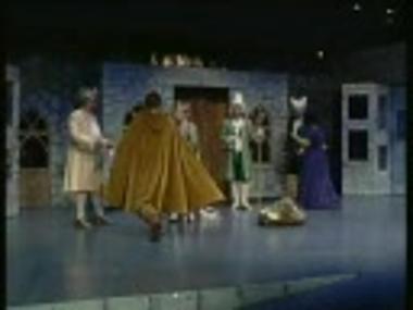 Part of video recording from the play 