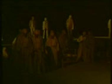 Τμήμα μαγνητοσκόπησης από την παράσταση 