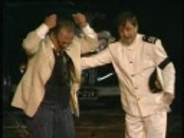 Part of video recording from the play 