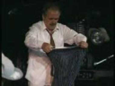 Part of video recording from the play 