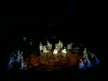 Part of video recording from the play 