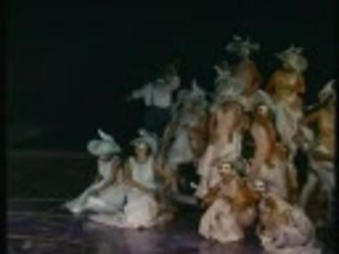 Part of video recording from the play 