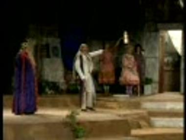 Part of video recording from the play 