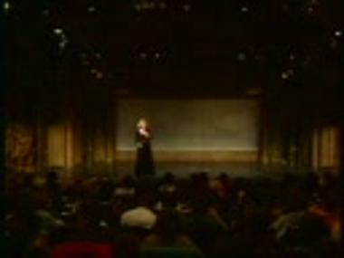 Part of video recording from the play 