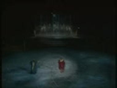 Τμήμα μαγνητοσκόπησης από την παράσταση 