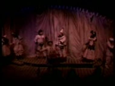 Part of video recording from the play 