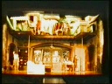 Τμήμα μαγνητοσκόπησης από την παράσταση 