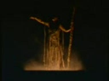 Part of video recording from the play 