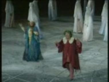 Τμήμα μαγνητοσκόπησης από την παράσταση 