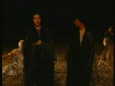 Part of video recording from the play 