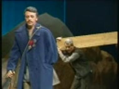 Part of video recording from the play 