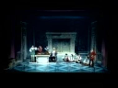 Part of video recording from the play 