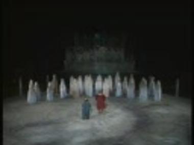 Τμήμα μαγνητοσκόπησης από την παράσταση 