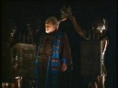 Τμήμα μαγνητοσκόπησης από την παράσταση 