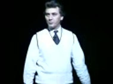 Part of video recording from the play 