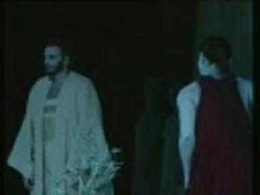 Τμήμα μαγνητοσκόπησης από την παράσταση 