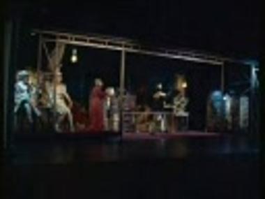 Part of video recording from the play 