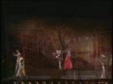 Part of video recording from the play 