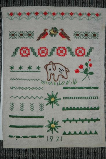 Sample of embroidery 2