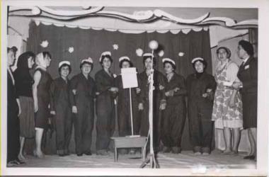 Student play at the AFS, 32