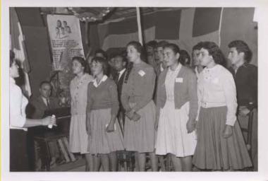 Student play at the AFS, 34