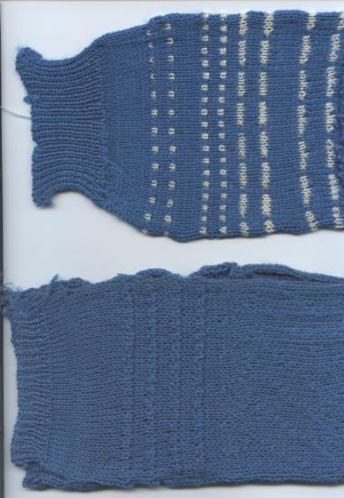 Sample of knitting