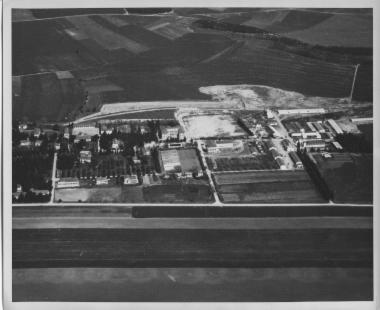 Αεροφωτογραφία της Αμερικανικής Γεωργικής Σχολής