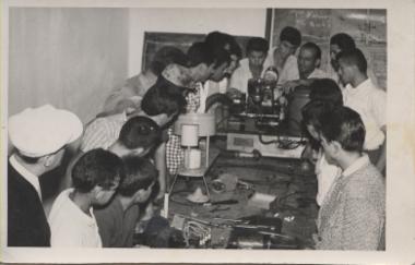 Students education at Florina, August 1961