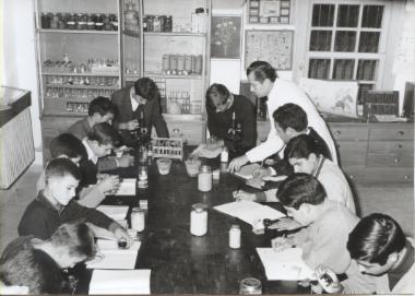 Students in classroom