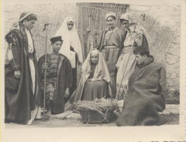 Χριστουγεννιάτικη παράσταση μαθητών, 1951