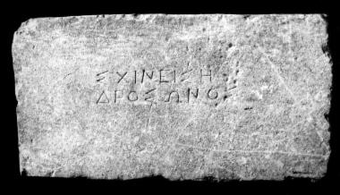 IThrAeg E417: Epitaph of Schineise daughter of Droson