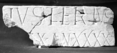 Achaïe II 097: Epitaph of [---]ius Tertius