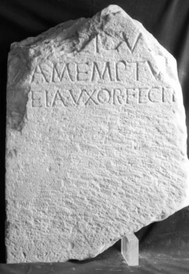 Achaïe II 108: Epitaph of Amemptus
