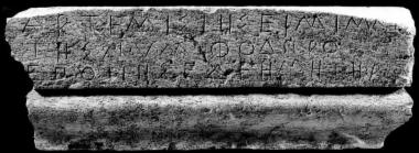 IThrAeg E032: Epitaph of Artemisia daughter of Nymphodoros