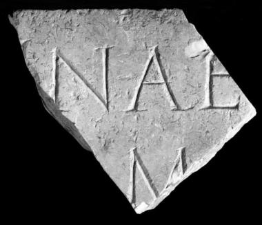 Achaïe II 323: Inscription of indefinable nature