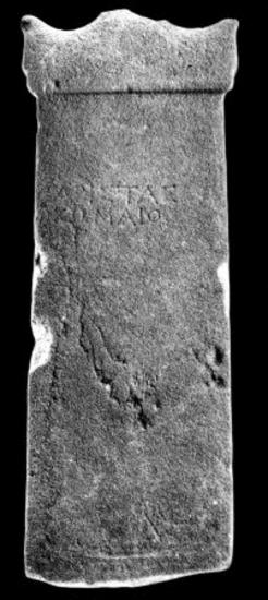 IThrAeg E134: Epitaph of Aristas son of Komaios