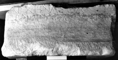 IThrAeg E045: Epitaph of Archenassa wife of Hermonax