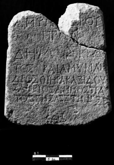 IThrAeg E288: Επιτύμβιο του οίκου του Ηρακλείδη, γιου του Αμυνάνδρου
