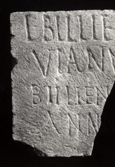Achaïe II 100: Epitaph of Lucius Billien[---]