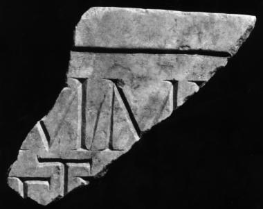 Achaïe II 318: Inscription of indefinable nature