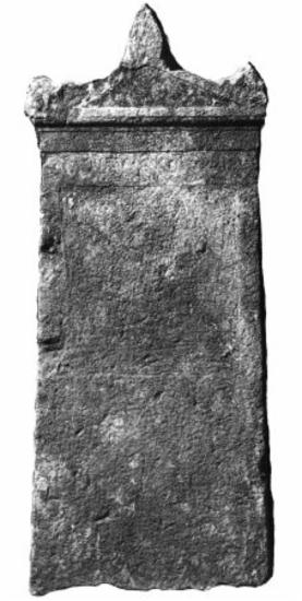 Achaïe II 078: Epitaph of Stratios son of Moutios