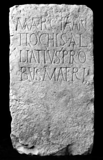 Achaïe II 122: Epitaph of Marcia Antiochis