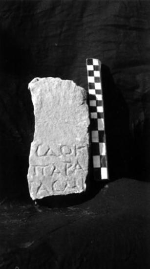 ILeukopetra 178: Fragmentary inscription of uncertain
            content.