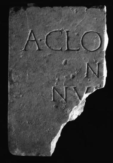 Achaïe II 320: Inscription of indefinable nature